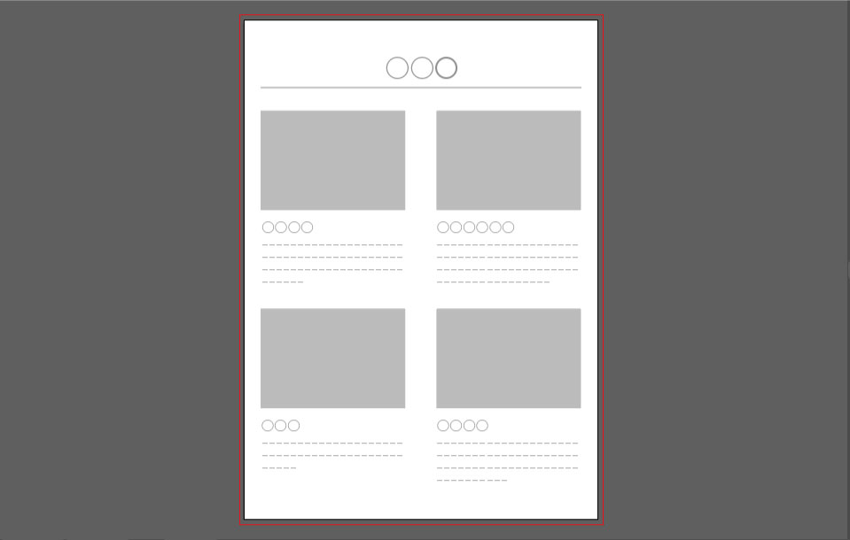 印刷物レイアウトテンプレートでポートフォリオ用イメージ画像づくりもカンタンつくるデポ