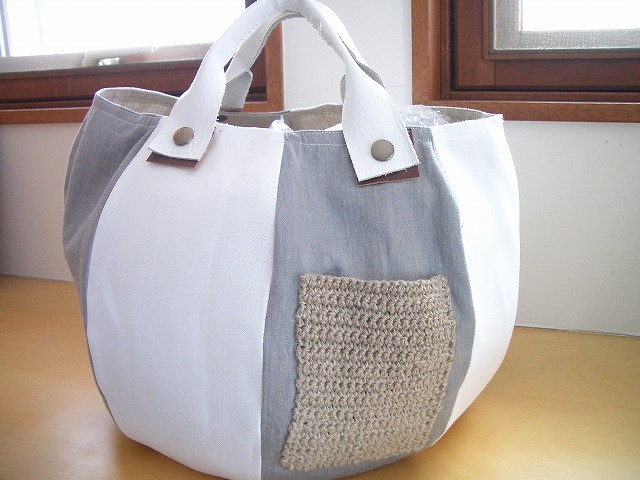 バルーントートバッグの作り方 無料型紙ありnunocoto fabric