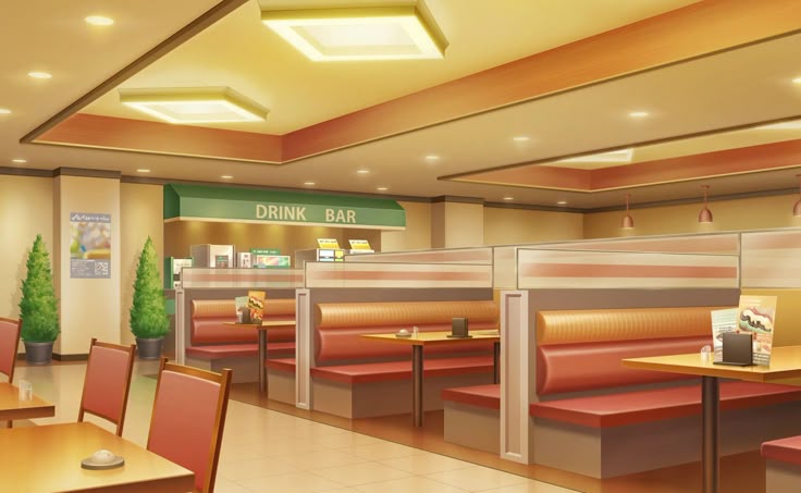 ２０２２夏新刊 デジタル線画素材集 カフェ・ファミレス・バー・居酒屋- comict