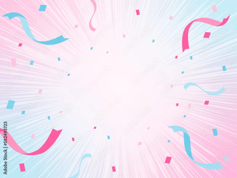 サムネイル向け集中線のフリー素材を厳選 ポップでかわいい