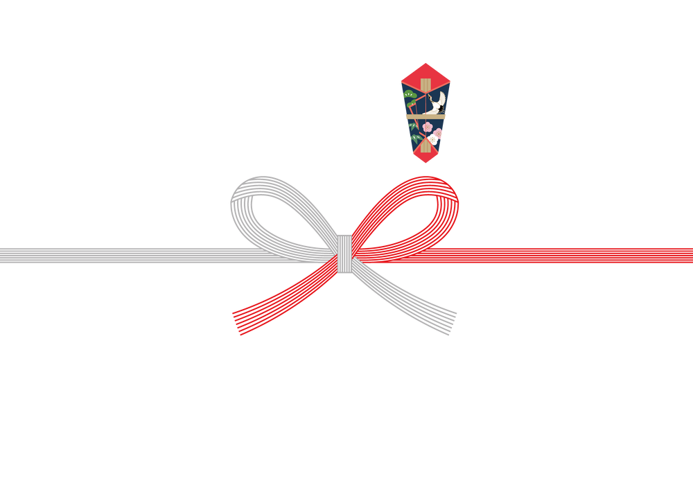 紅白・蝶結び 外熨斗で承りますワイナリー 奥出雲葡萄園