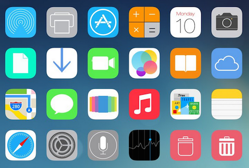 アプリのアイコン100種集めてみたPicoN