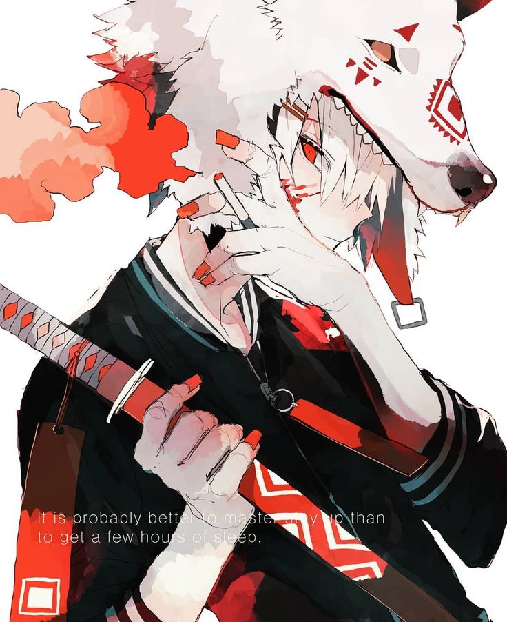 狐面 青 イラスト - No: 24710776無料イラスト・フリー素材なら「イラストAC」