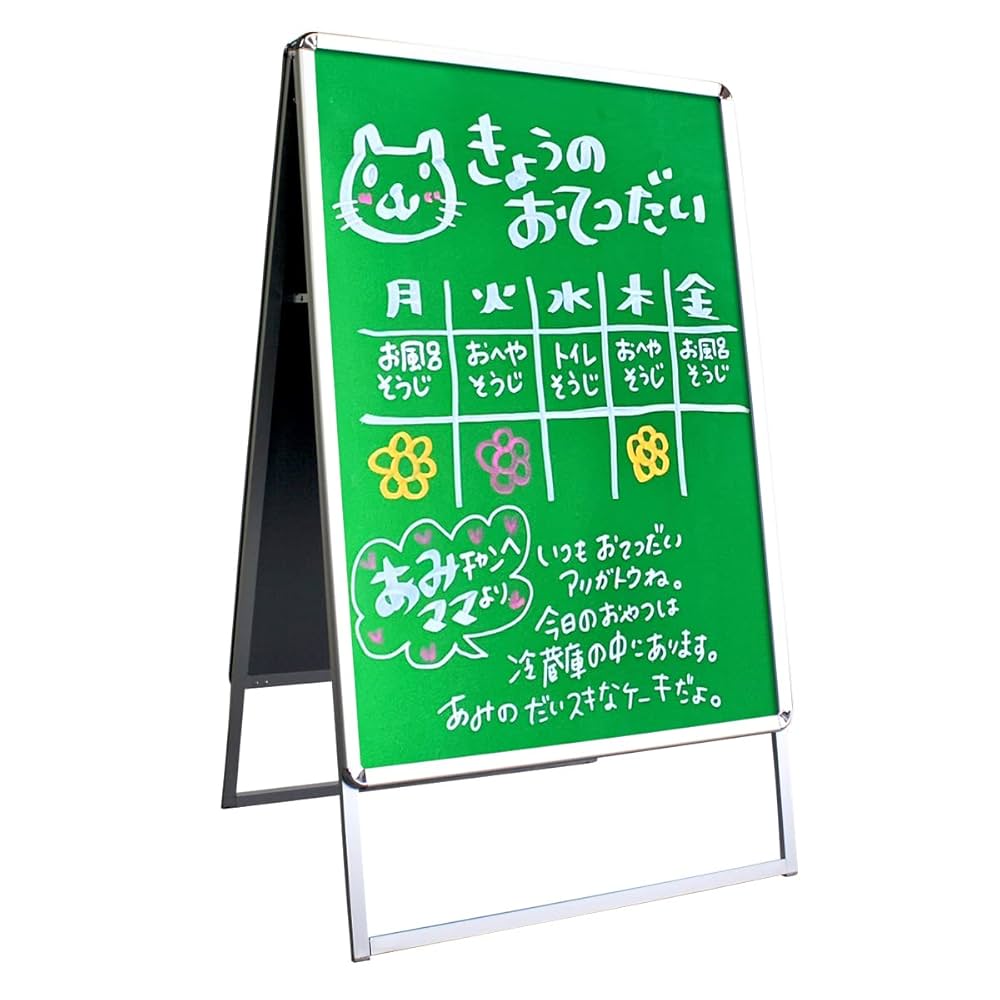 手書きの立て看板・黒板POPの書き方を観察するインスピ