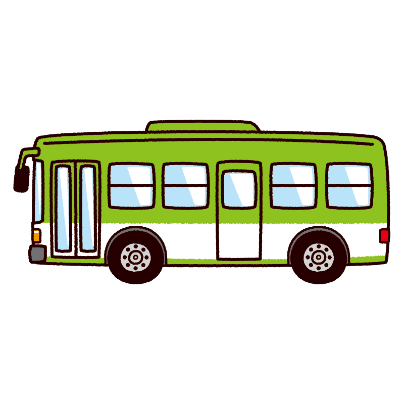 通園バスイラスト無料イラスト・フリー素材なら「イラストAC」