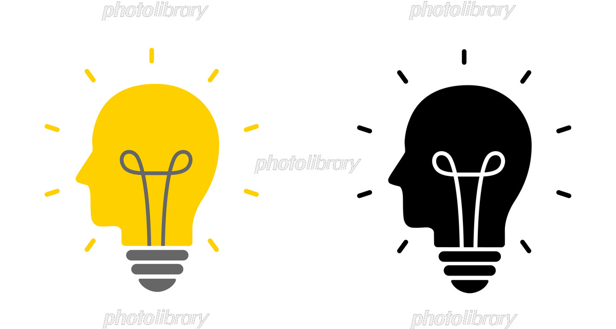 ひらめき電球のイラスト素材105175644- PIXTA