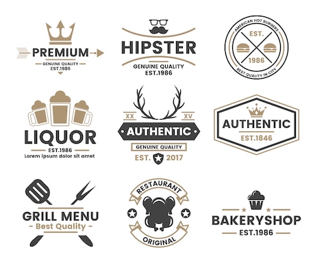 Vintage Design - Menu and Logo APK Android - ダウンロード