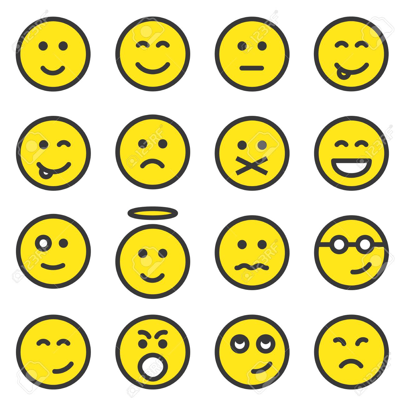 悪い顔のアイコン2商用OK 無料 シンプルなフリーアイコン素材サイトSATO ICONS丸みのあるアウトラインとシルエットのアイコン 集 商用利用可能