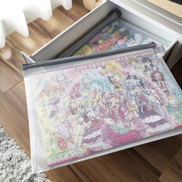 もうなくさない! セリア 「L型ソフトビニールケース」が子ども用B4パズルにシンデレラフィット - レタスクラブ