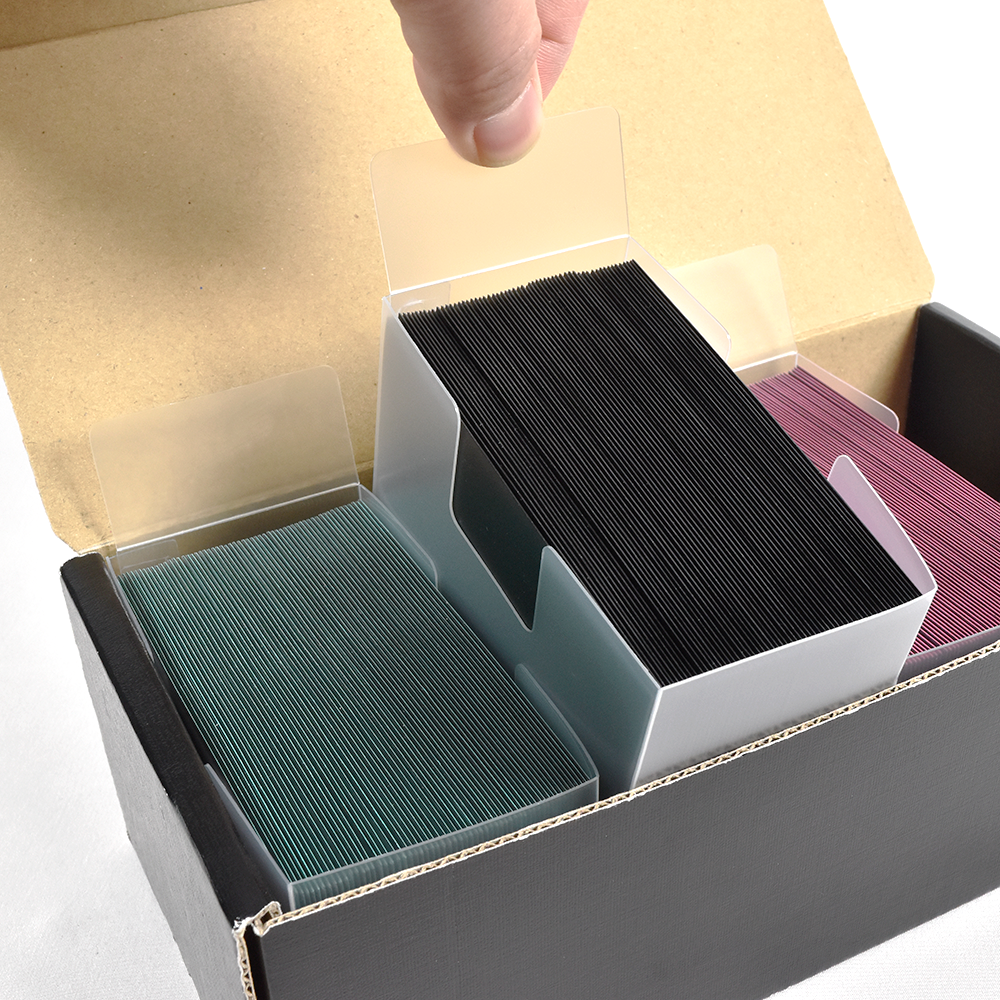 山田化学 仕切りケースカード ブラック 3290 1個 直送品- アスクル