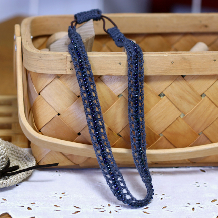 携帯ストラップの編み方 飾りテープやリボンなどに応用 かぎ針編み