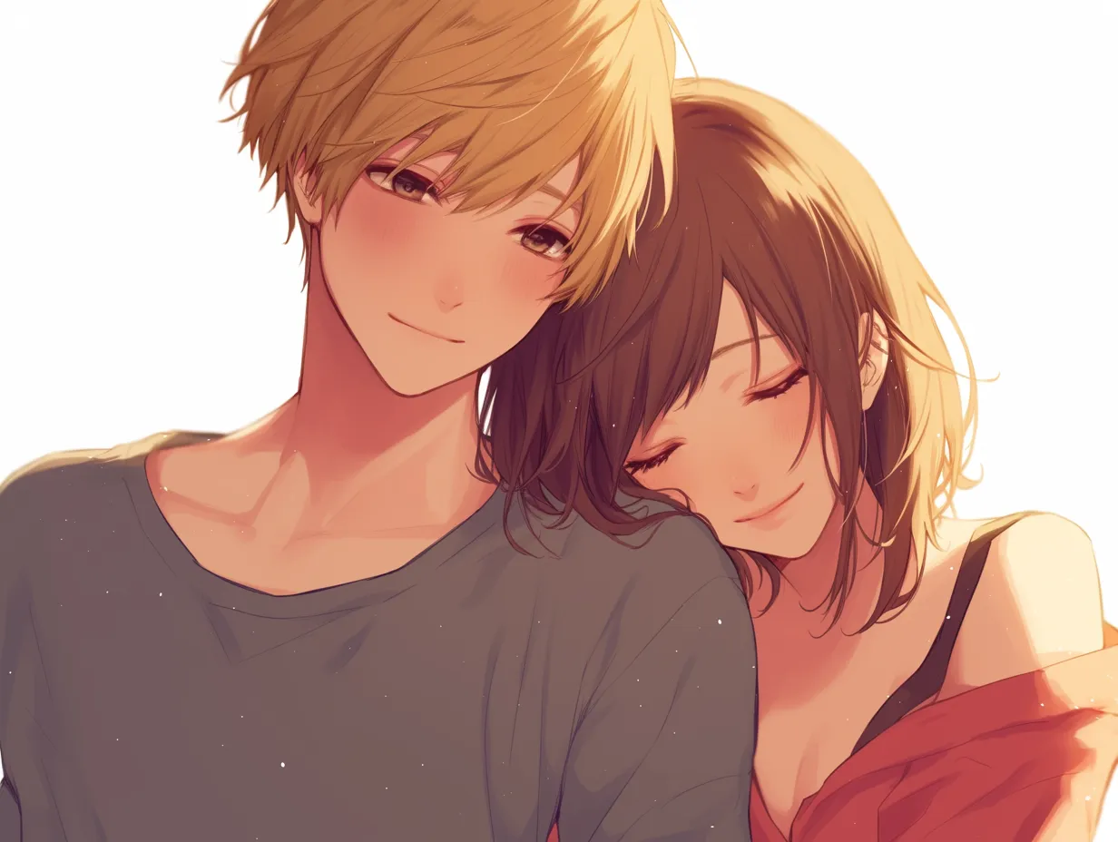 結婚式を挙げるカップルのイラスト：イラスト無料