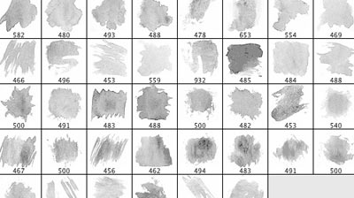 Photoshop 無料&商用可能で本当に使えるブラシ素材75選S.Design.Labo