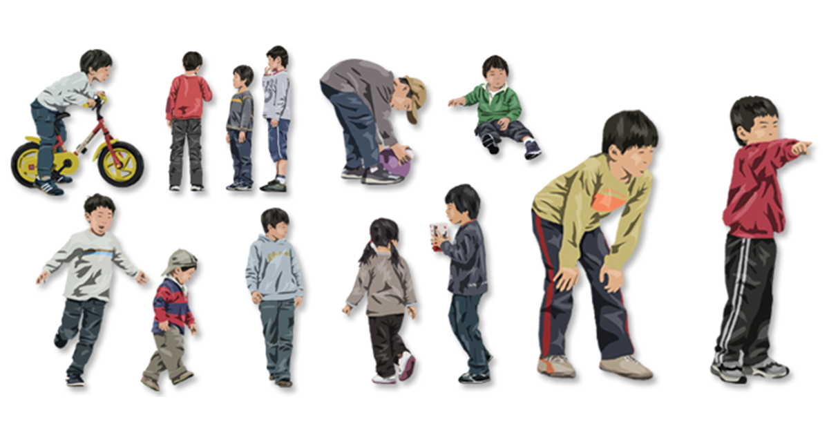 建築・アーバンデザイン 使えるパース用人物切り抜きフリー素材サイトまとめカナダ移住デザイナーブログ