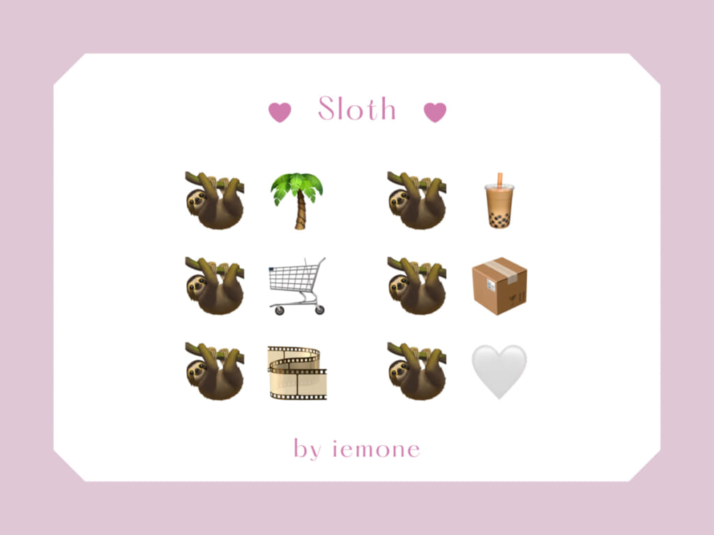 コピペOK！絵文字の可愛い組み合わせ♪ryokolog