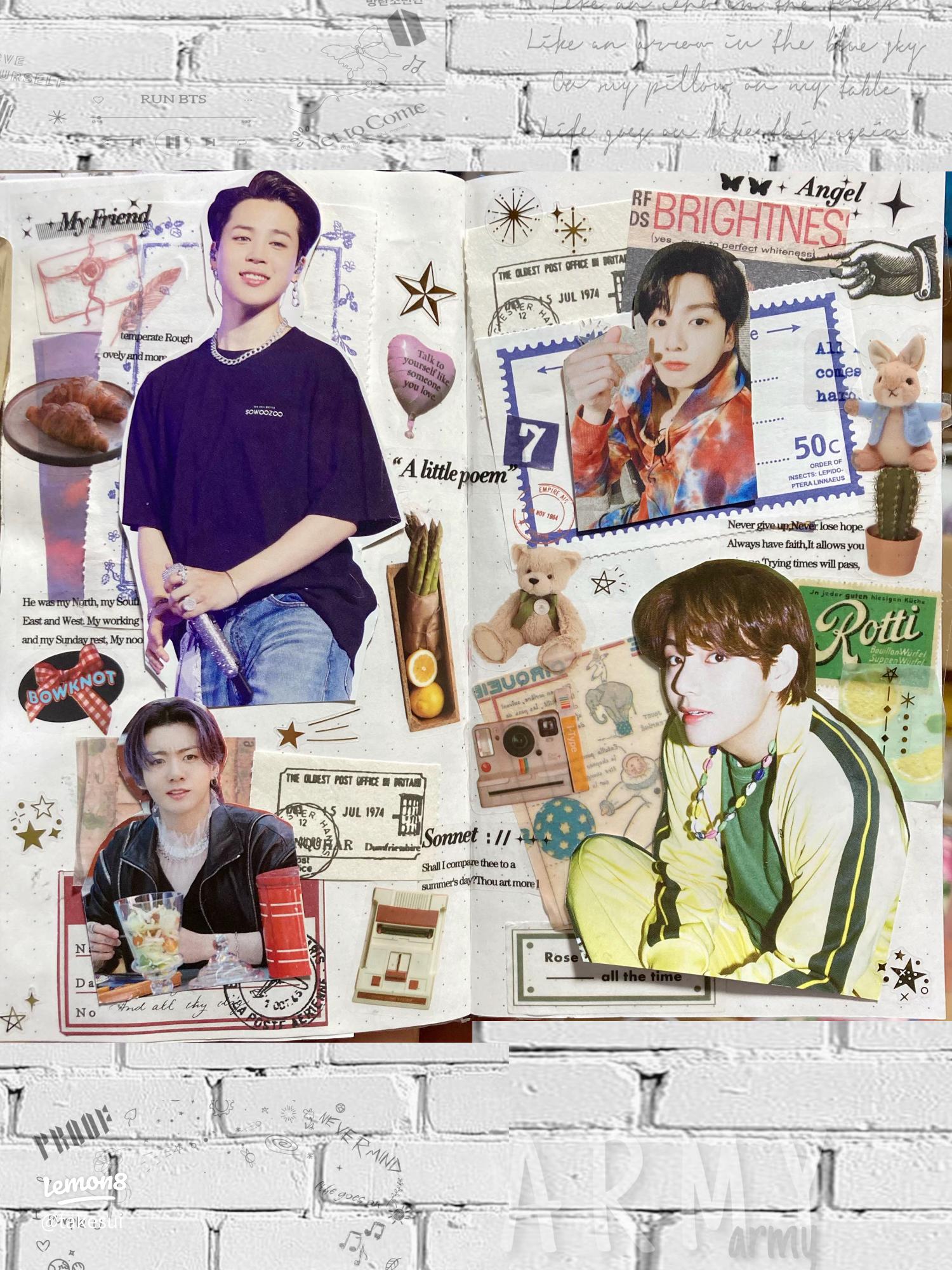 ビジ文字プリントでオリジナル推しノートの表紙を作ろう！コンビニビジ文字プリント