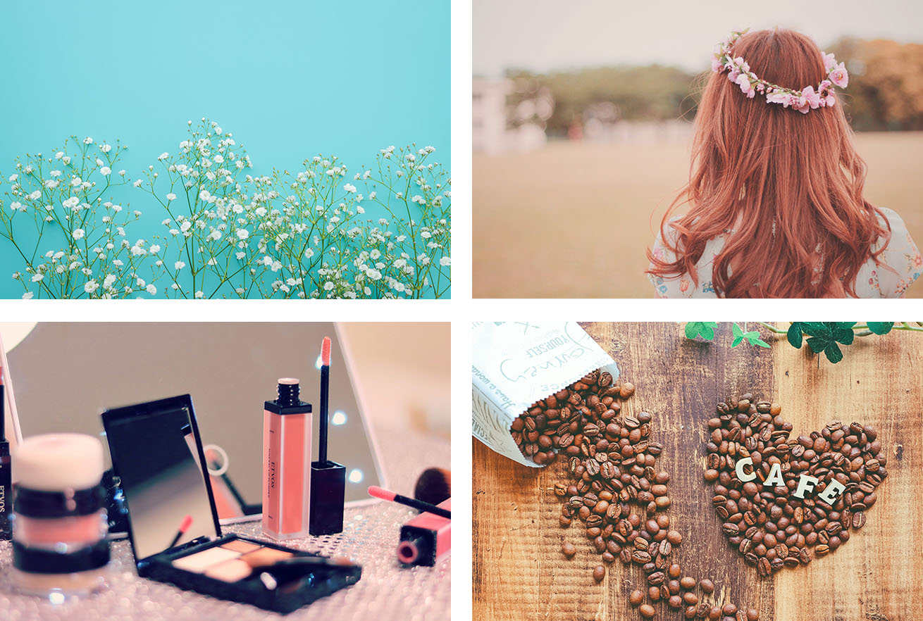 おしゃれアイテム 背景素材 手描き 線画 カラー イラスト素材7250863- フォトライブラリ