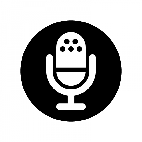 おもちゃのマイクイラストのフリー素材イラストイメージ