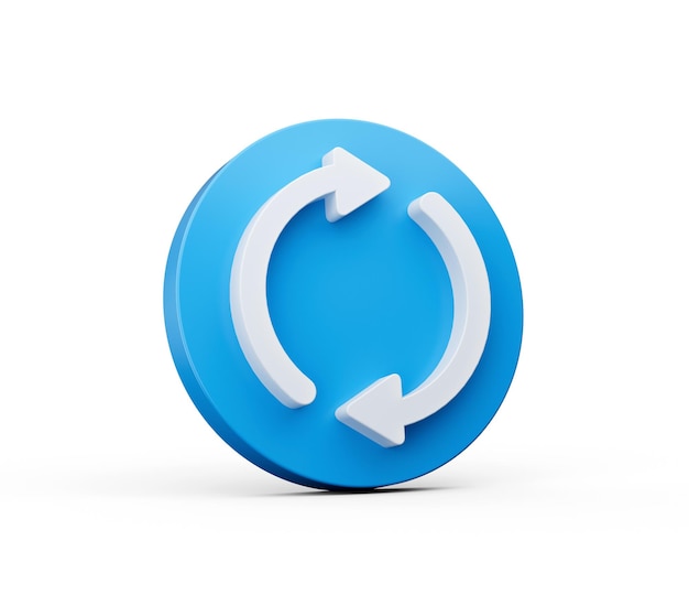 ベクトル青アイコン - 四つ矢。矢印を十字します。のイラスト素材・ベクター Image 83803300