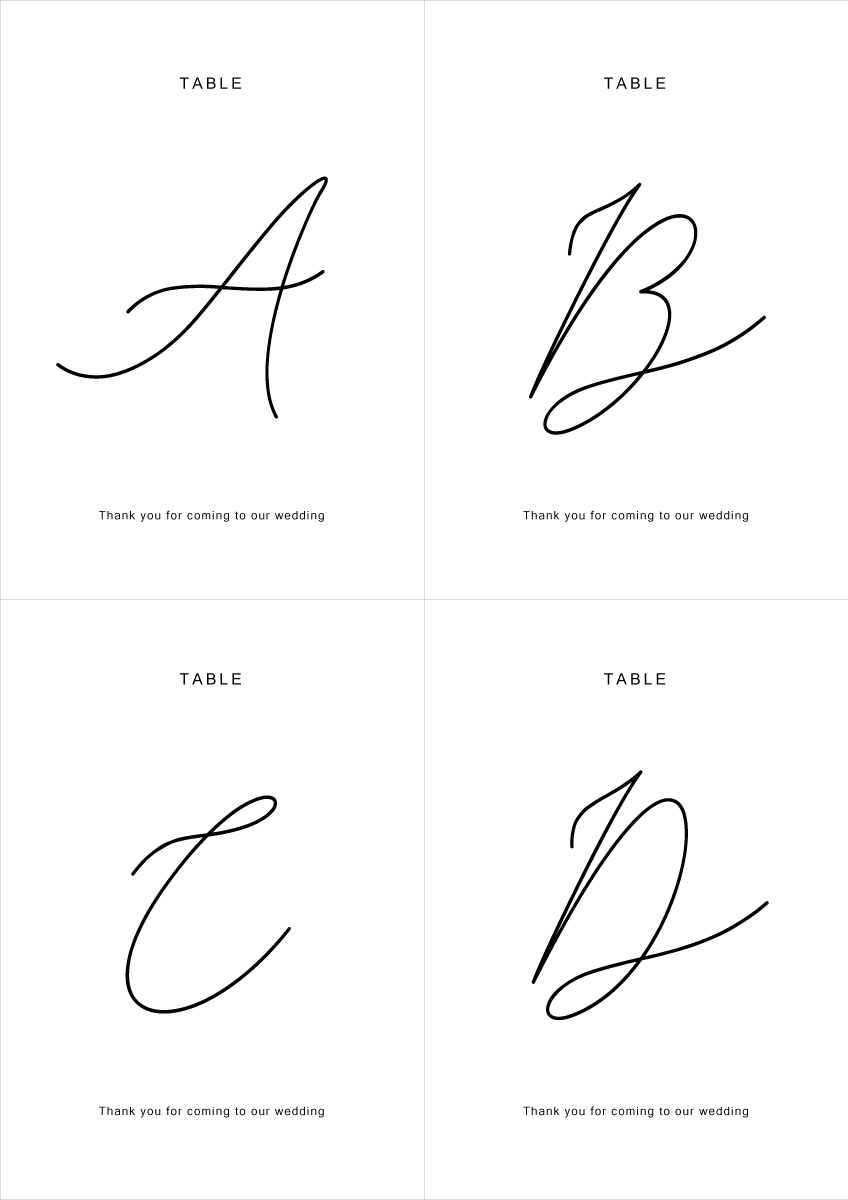 スケルトンがかわいい♡アクリルを使った テーブルナンバー 15選ウェディングニュース