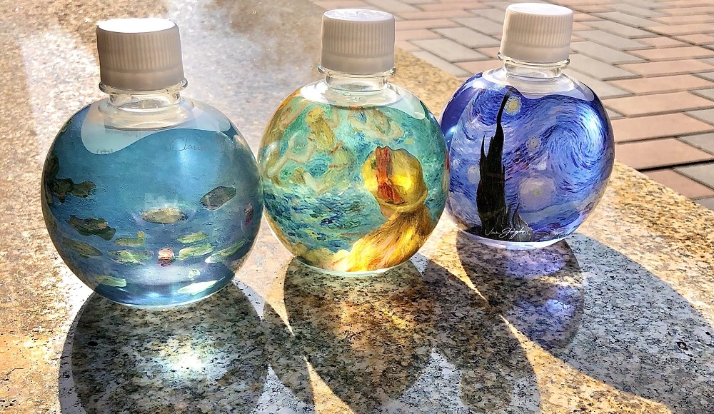 ペットボトルのラベルデザインを考えてみよう！中央美術学園