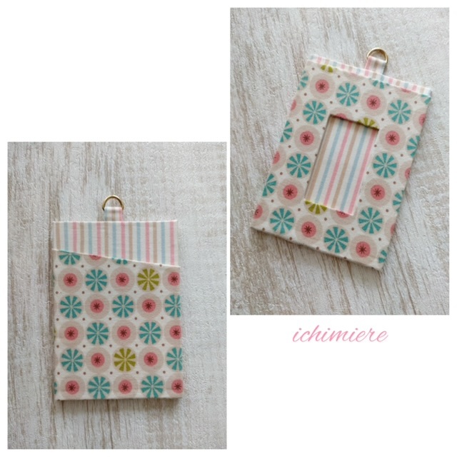 型紙無料 ICカードを一枚収納出来るパスケースの作り方レザークラフト