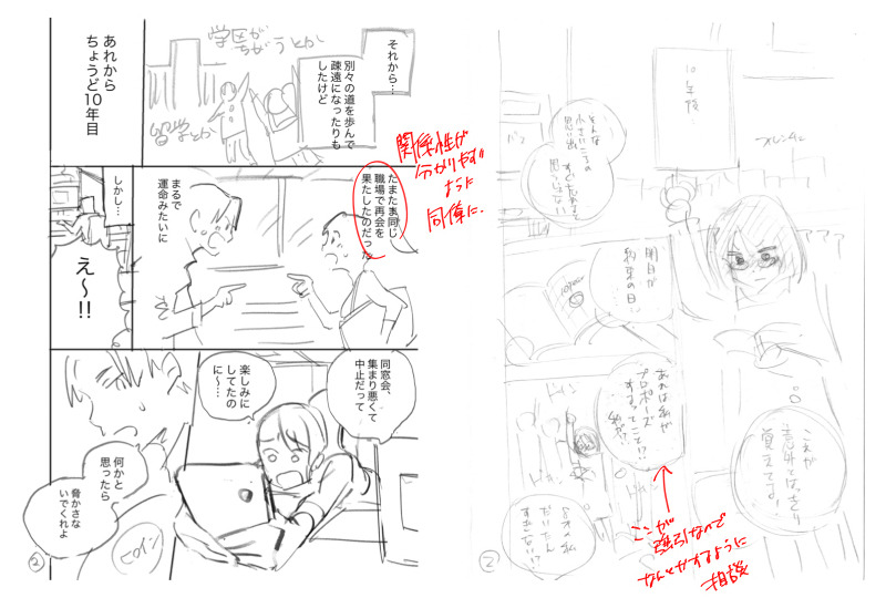 漫画の描き方 ネームの作り方 基本的な手順- 楽しくお絵かき空間