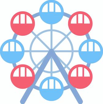 観覧車 シルエットイラスト無料イラスト・フリー素材なら「イラストAC」