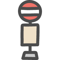 バス停の検索結果かわいいフリー素材集 いらすとや