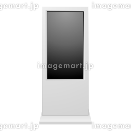 デジタルサイネージ,縦型イラスト - No: 24452829無料イラスト・フリー素材なら「イラストAC」