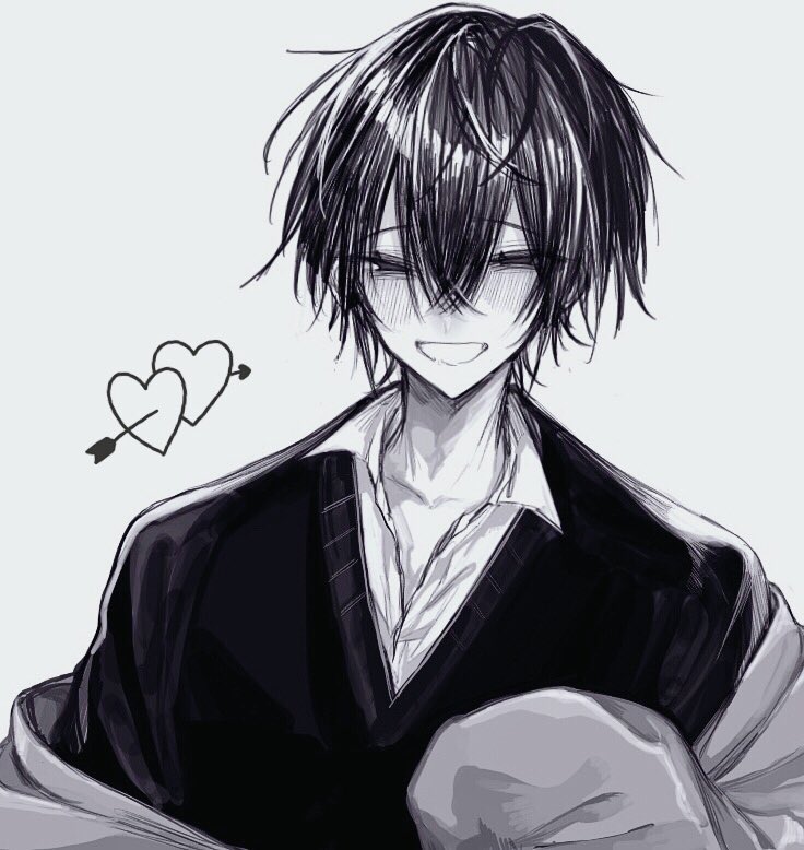 白黒系」のアイデア 120 件 2025白黒, 男の子 イラスト, イラスト