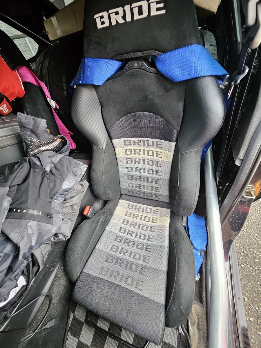 BRIDE ブリッド XERO VS ゼロ・ブイエス グラデーションロゴ FRP製シルバーシェルH03GSF