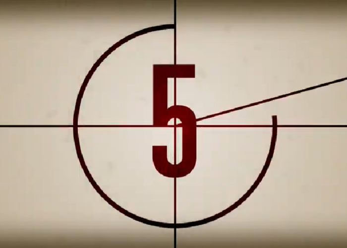 緑のカウントダウンタイマー 5秒、10秒、15秒、30秒、45秒フリー動画素材- みりんの動画素材