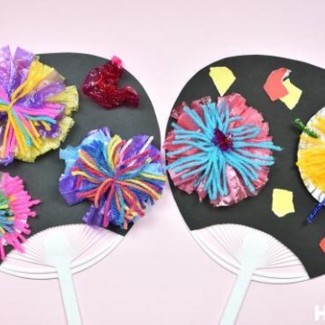 夏の製作 わくわくキラキラ！セロハンで作る水族館の作り方〜壁面飾りにも〜ほいくびより