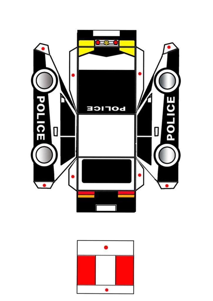スポーツカー：紙工作 ペーパークラフト :わくわくBOX:キッズ@nifty