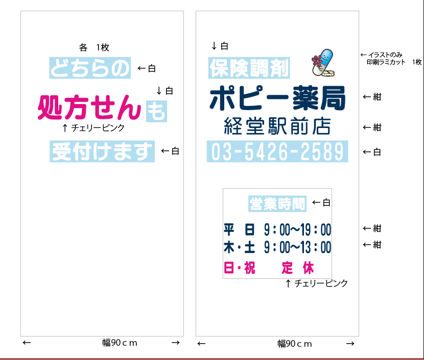 自動ドアステッカー 自動ドア警告ラベル・自動ドア表示ステッカー