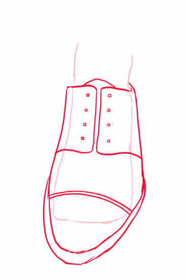 上手に描けない方へ 靴の描き方少女漫画風スニーカーを正面から描くよHow to draw shoes, GIRLS COMICS
