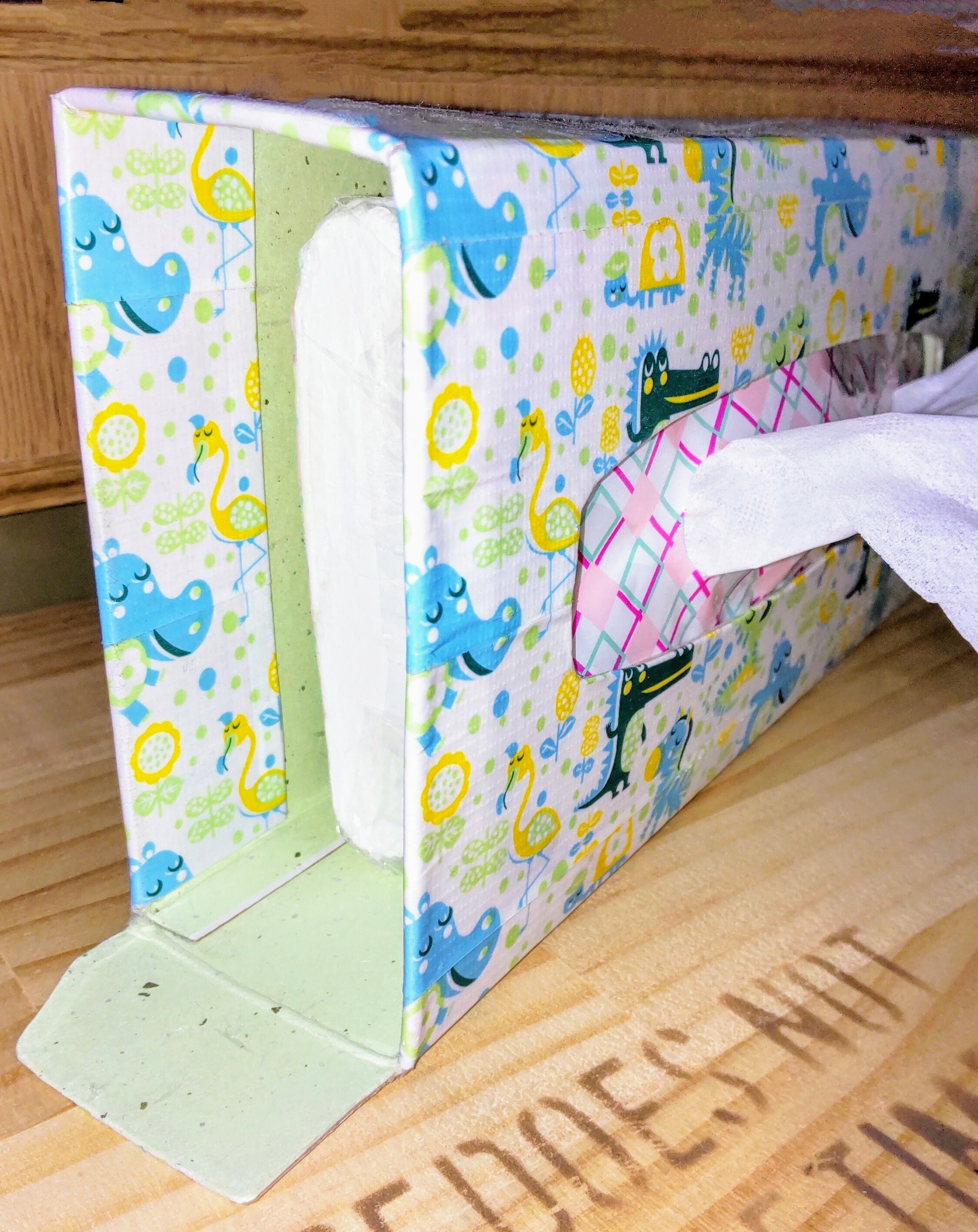 10分でできる 折りたたみティッシュケースの作り方 商用OK けーことん1032