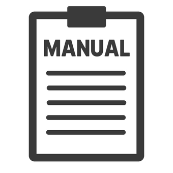 ユーザマニュアル、ガイド、説明書、ガイドブック、ハンドブック等角図のコンセプト。ベクターイラスト。設定アイコンとフラットスタイルのユーザガイドマニュアル のイラスト。ユーザマニュアルのコンセプト。」のベクター画像素材 ロイヤリティフリー1190588539