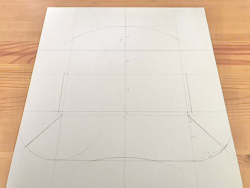 メガネケース PDF 型紙