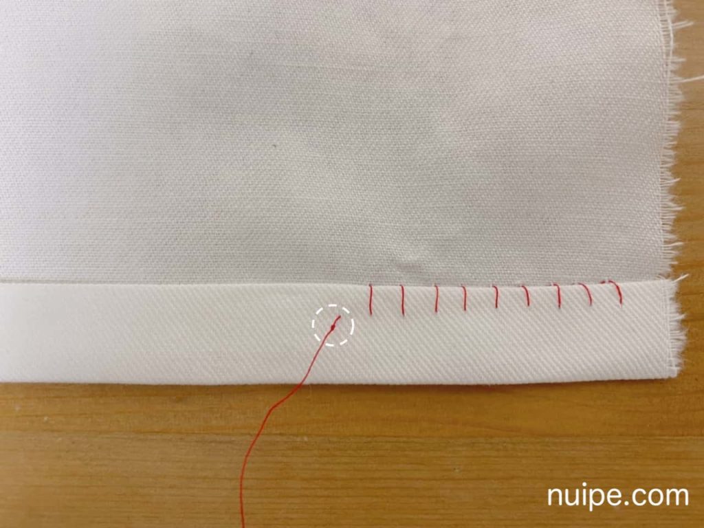 手縫いで簡単 ボタンホールのやり方 - 裁縫・ソーイング - クチュリエブログ