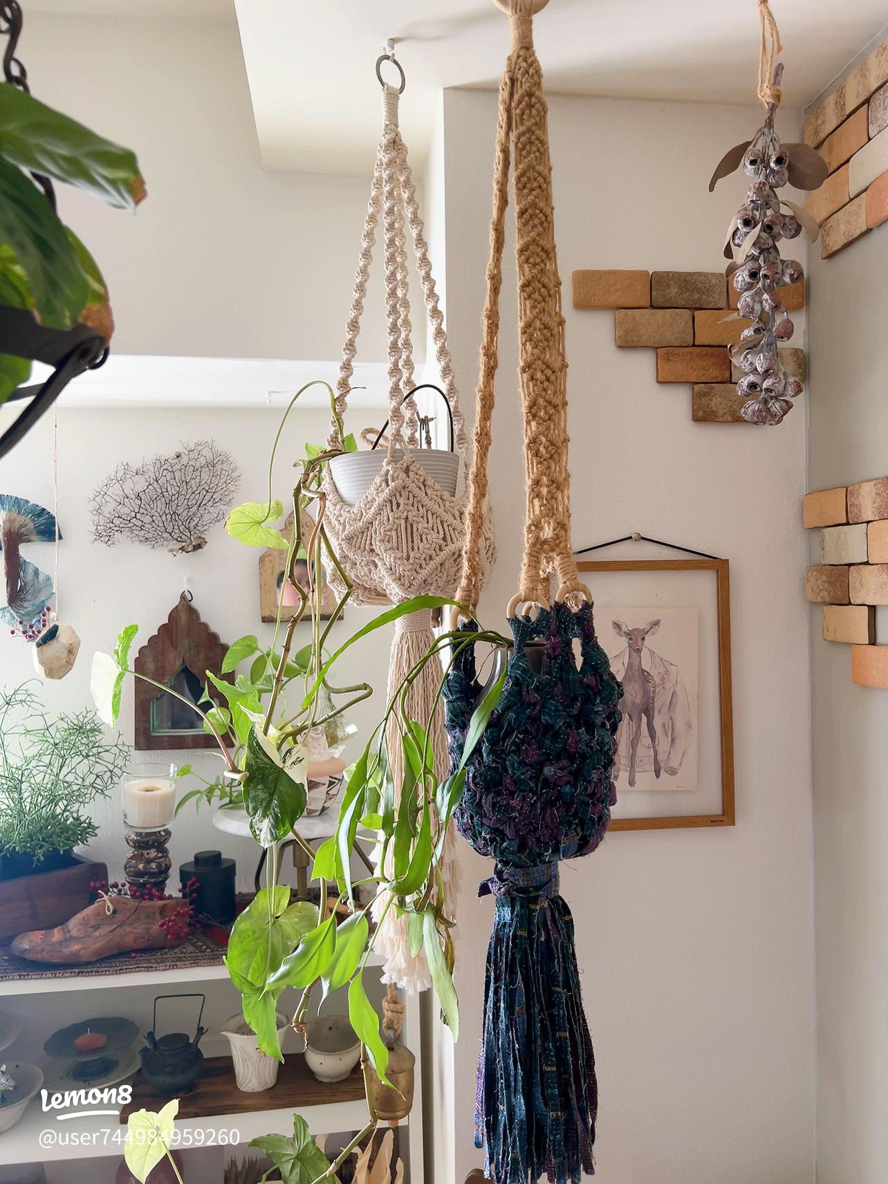 プラントハンガー 編み方TikTok
