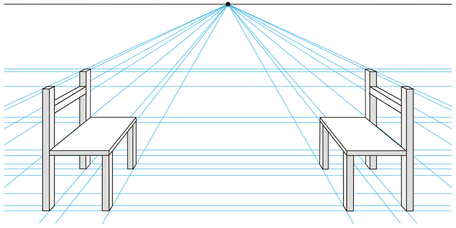 □ 一点透視図法謎の鉛筆でコピー紙に描いた何か@Kay-nea@のブログ