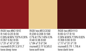 赤と相性の良い3色の配色パターンshorts図解デザイン配色 - YouTube