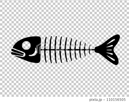 魚骨アイコン、シンプルなスタイルのイラスト素材・ベクター Image 69886995