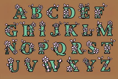 ポップでカラフルなアルファベットの飾り文字、大文字のセットのイラスト素材87260682- PIXTA