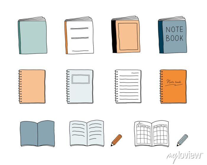 ノートの表紙IFN 無料アイコン。SVG EPS PNGのフリー素材