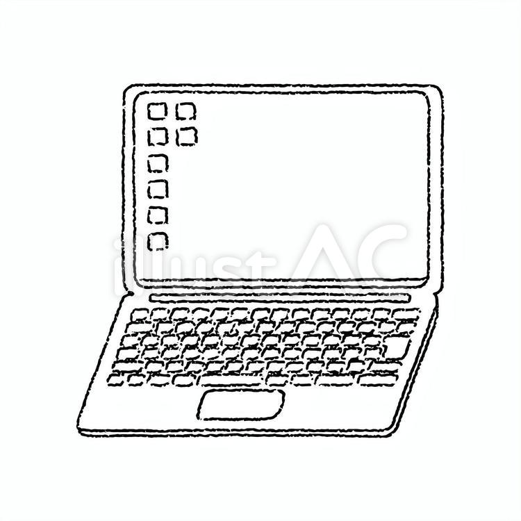 ノートパソコンのイラストかわいいフリー素材集 いらすとや