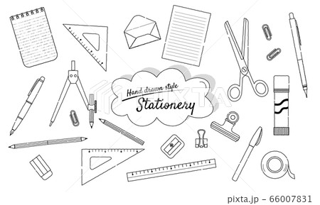 可愛い文房具いろいろセットイラスト - No: 22928719無料イラスト・フリー素材なら「イラストAC」