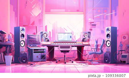 撮影スタジオイラスト無料イラスト・フリー素材なら「イラストAC」